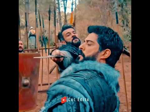 Osman bey👑and🥀Turgot🔥practice 🥰fight⚔️|Osman bey💝fully🥀attitude😎mood |#kurulusosman #viral #shorts