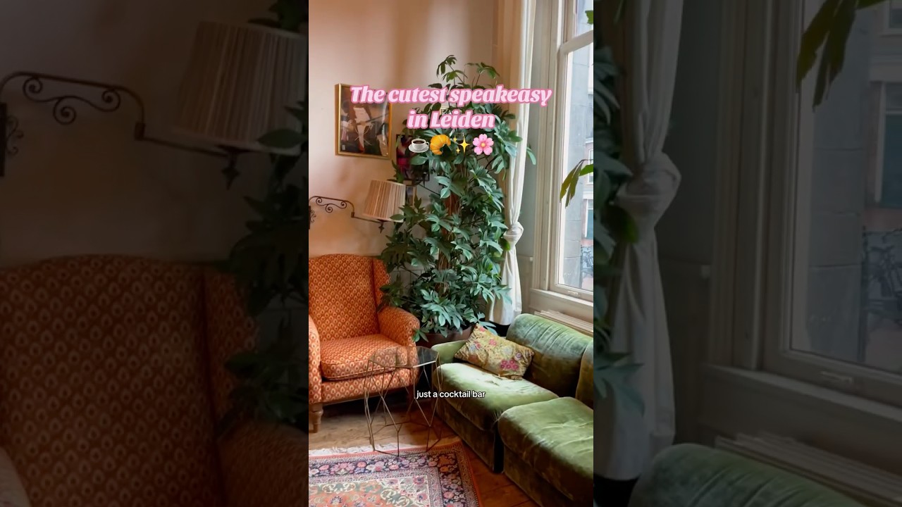 Discover Leiden's Charming Speakeasy 🌸