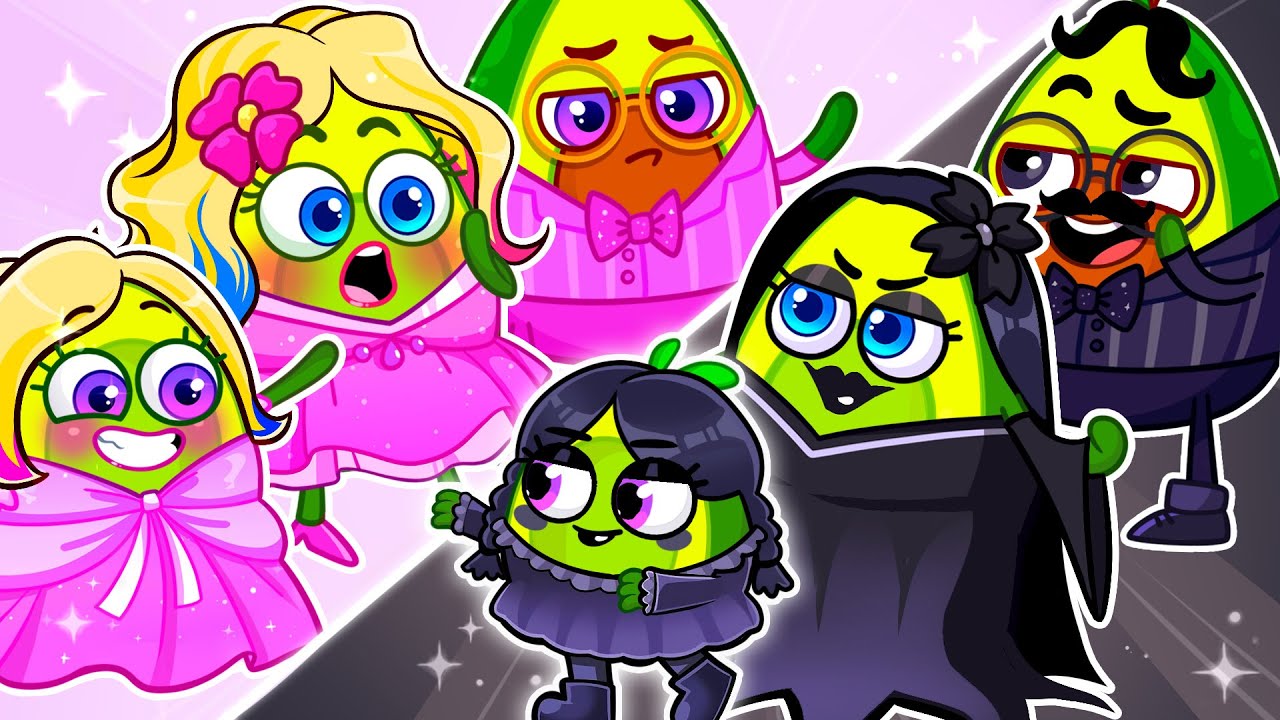 Pink vs Black Color Challenge for Kids 🎨