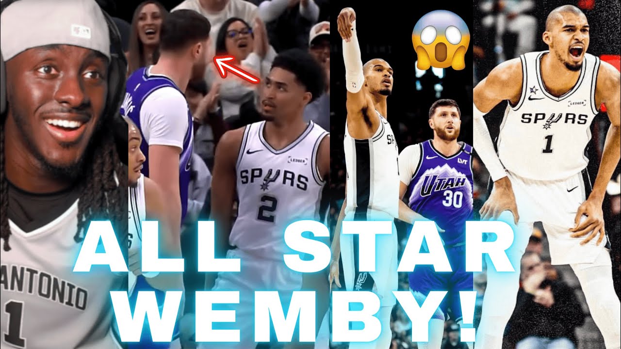 Wemby All-Star Debut: Spurs vs Jazz Highlights π