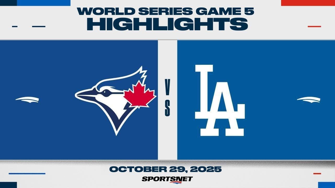 Exciting World Series Game 5 Highlights: Blue Jays vs. Dodgers | October 29, 2025