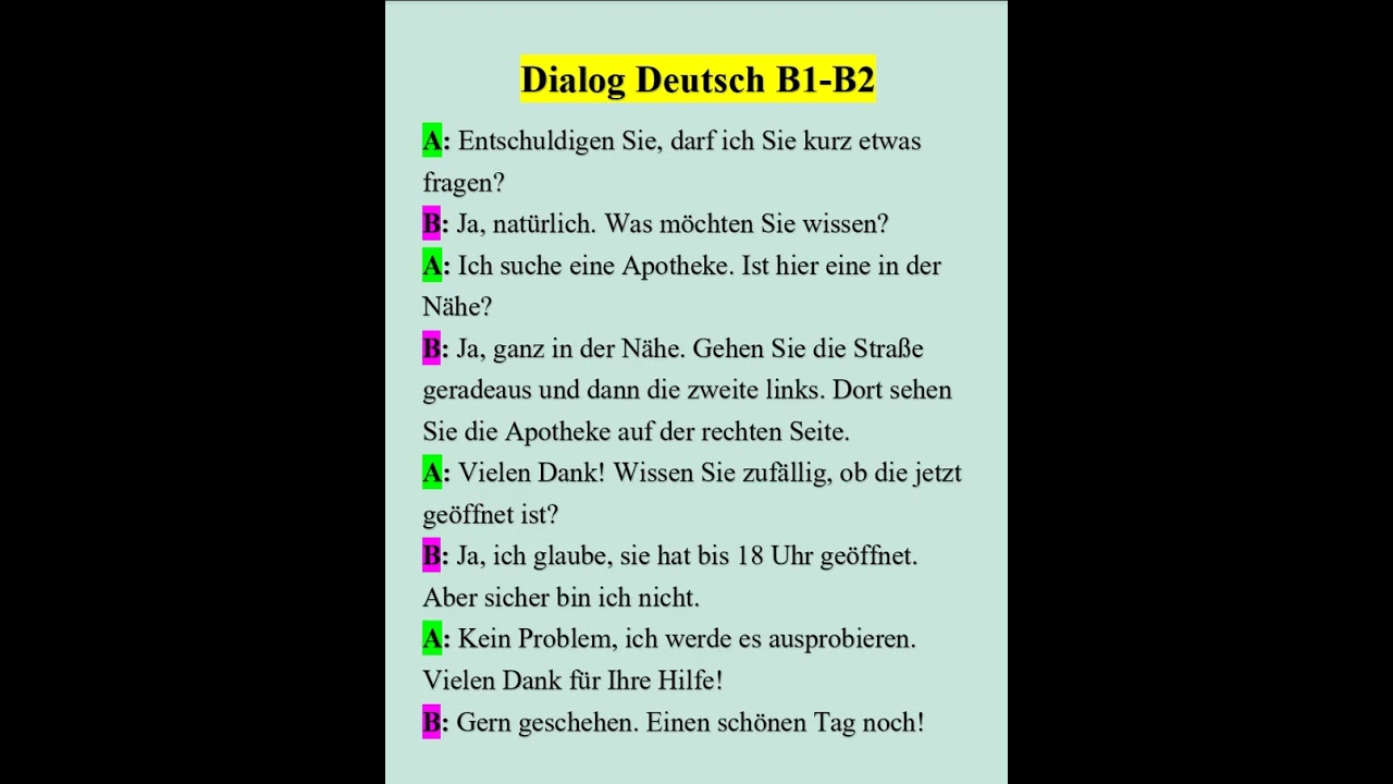 Deutsch B1: Hören & Verstehen Lernen 🎧