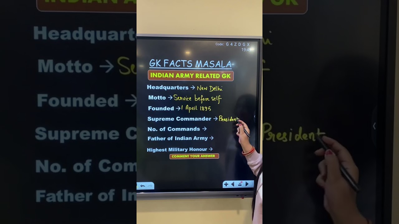 Indian Army GK Questions 🇮🇳