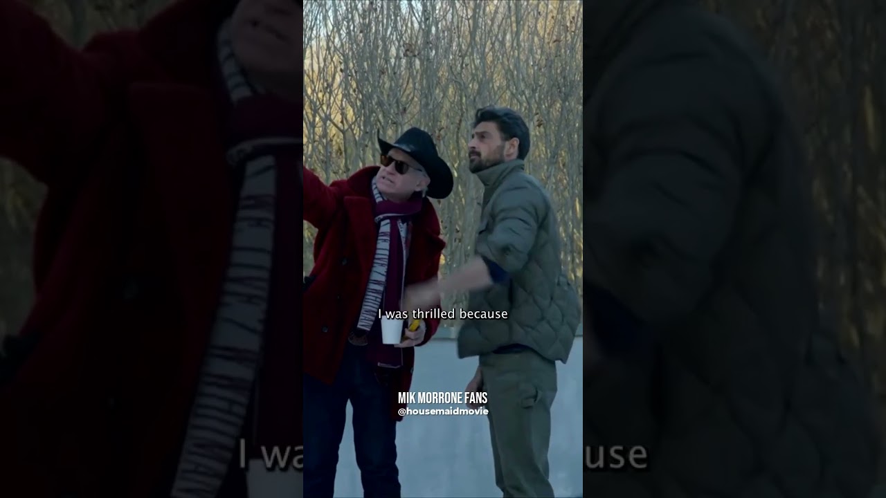 Michele Morrone as Enzo in The Housemaid 🏡