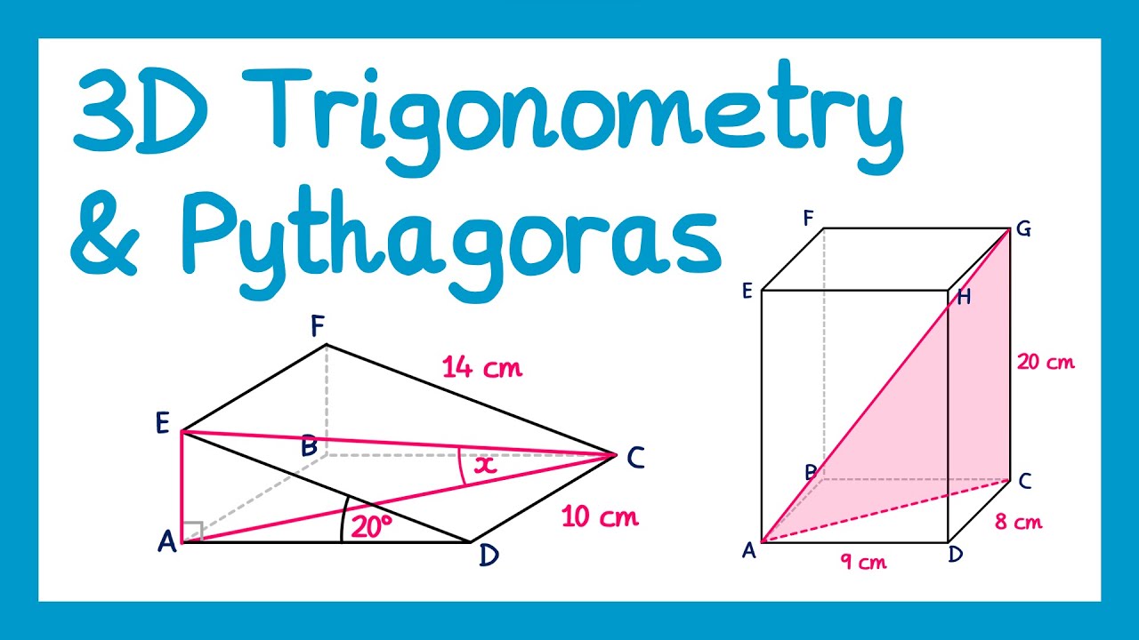 Master 3D Trigonometry & Pythagoras for GCSE Higher Maths 📐