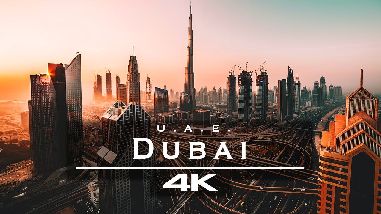Dubai Aerial Tour in 4K 🇦🇪