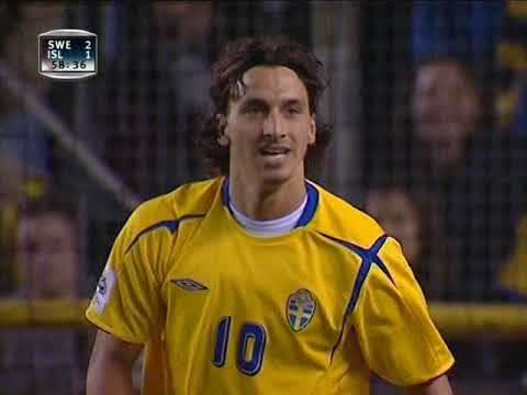 VM kval: Sverige - Island - Höjdpunkter - 2005-10-12