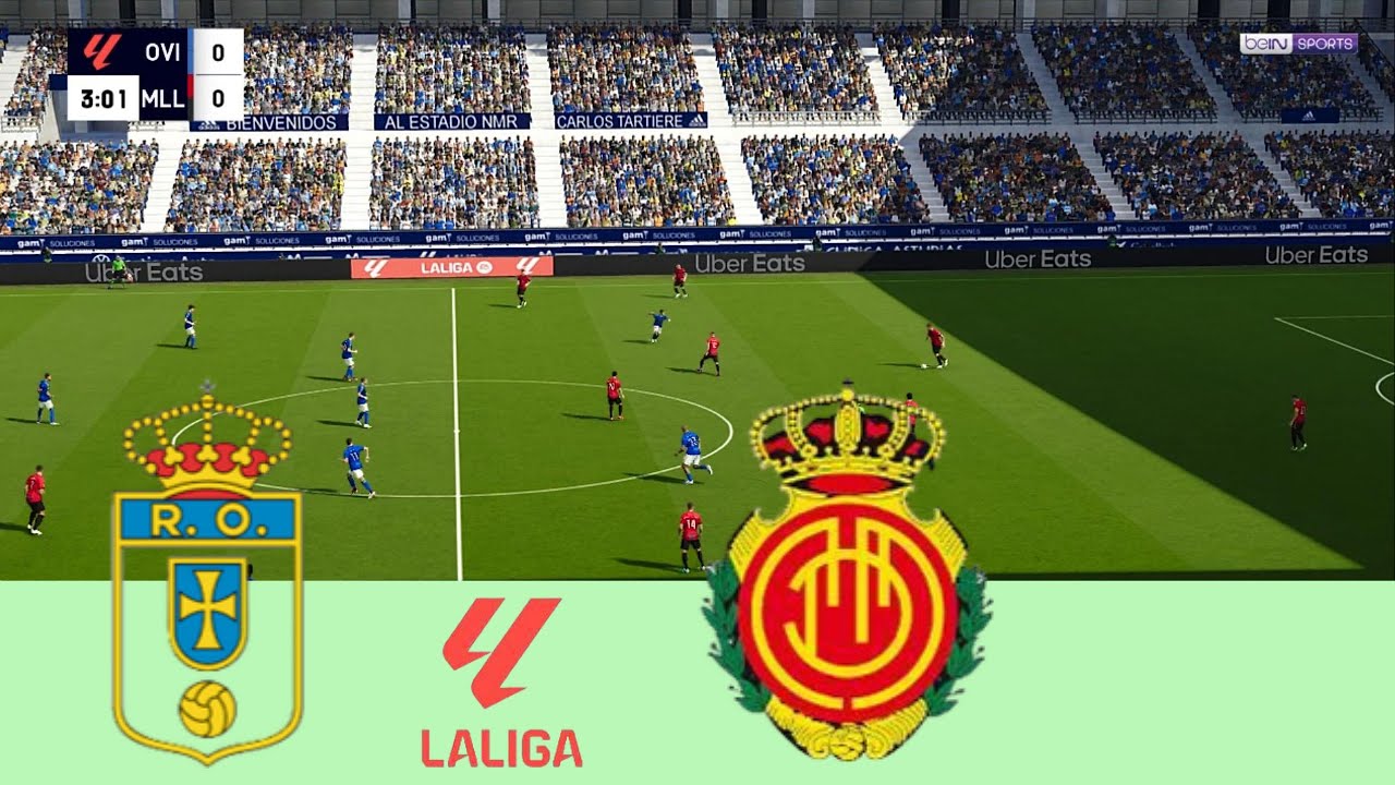 Oviedo vs Mallorca en LaLiga | PES 2021 en Vivo ⚽