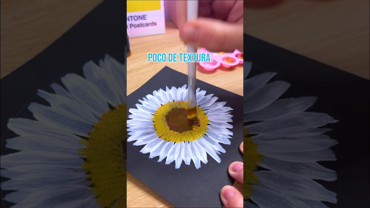 Técnica para pintar flores 🎨