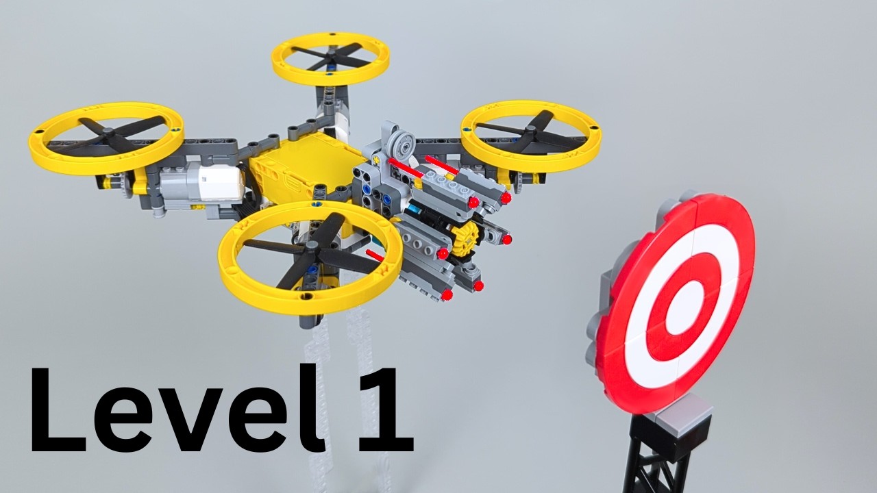 LEGO Drone: Can It Shoot Targets? 🛸