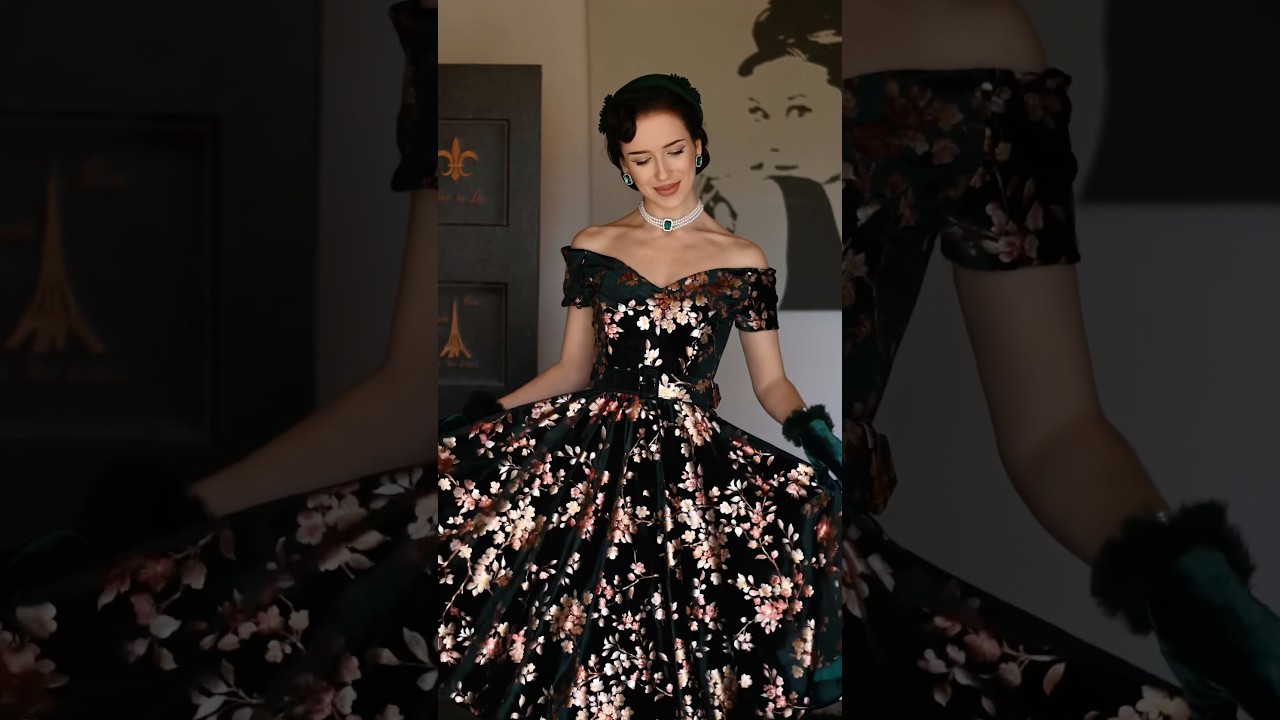 British Retro Style: Dress, Petticoat & Jewelry ❤️