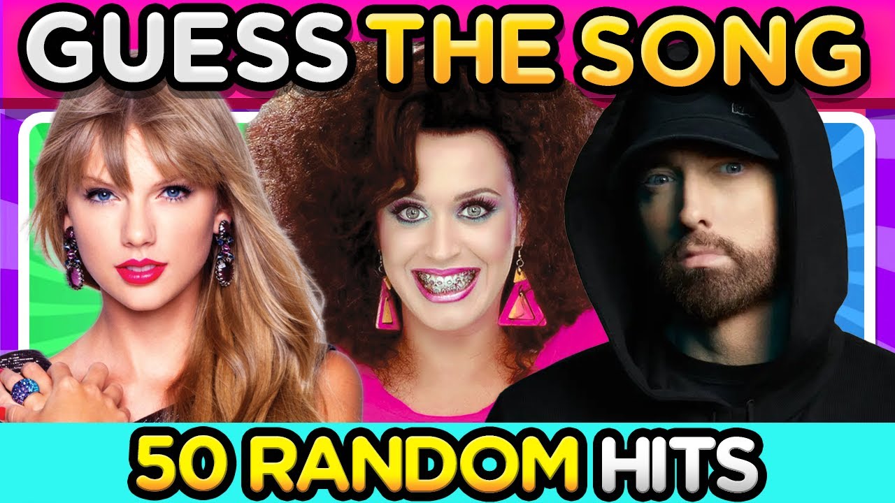 GUESS THE SONG: Random Hits | 50 Song Quiz