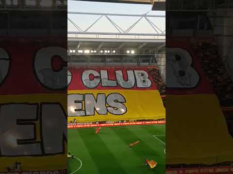 ⚽️ Lens - Lorient 📢 Le tifo en tribune Marek ! 📆 Dimanche 2 Novembre 2025