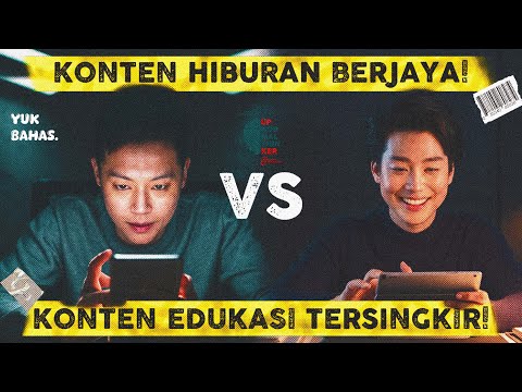 Kenapa Orang Indonesia lebih Menyukai Konten Hiburan daripada Konten Edukasi!
