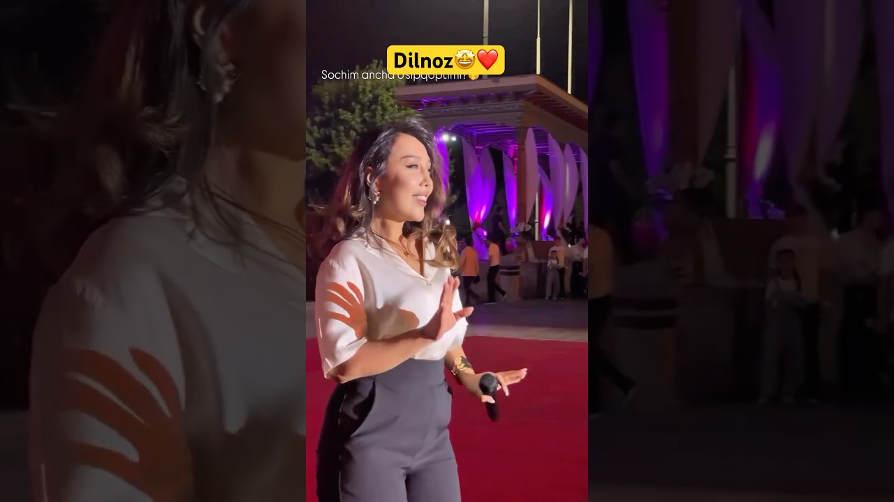 Unforgettable Performance by Maftunkor Dilnoz at the Concert! 🎶