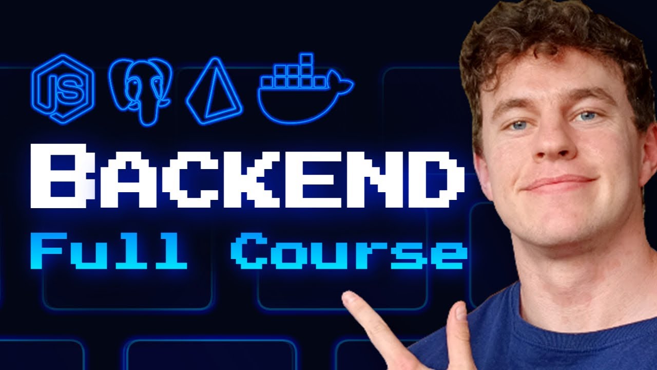 Backend Full Course: NodeJS, ExpressJS, PostgreSQL, Prisma & Docker