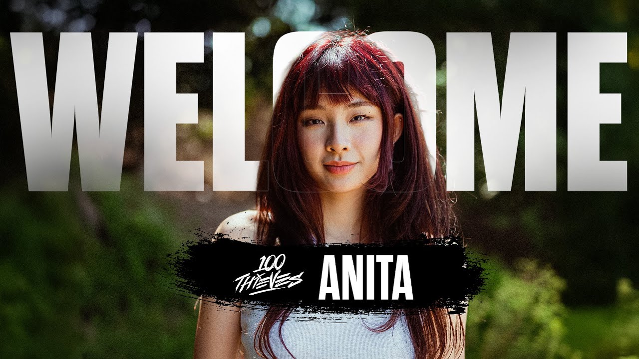 Anita Joins 100 Thieves! 🎮👗