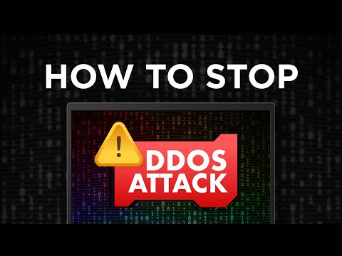 Watch this to prevent DDoS attacks...