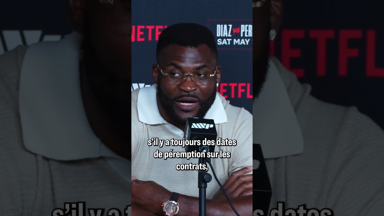 Ngannou sur un combat contre Jones 👀