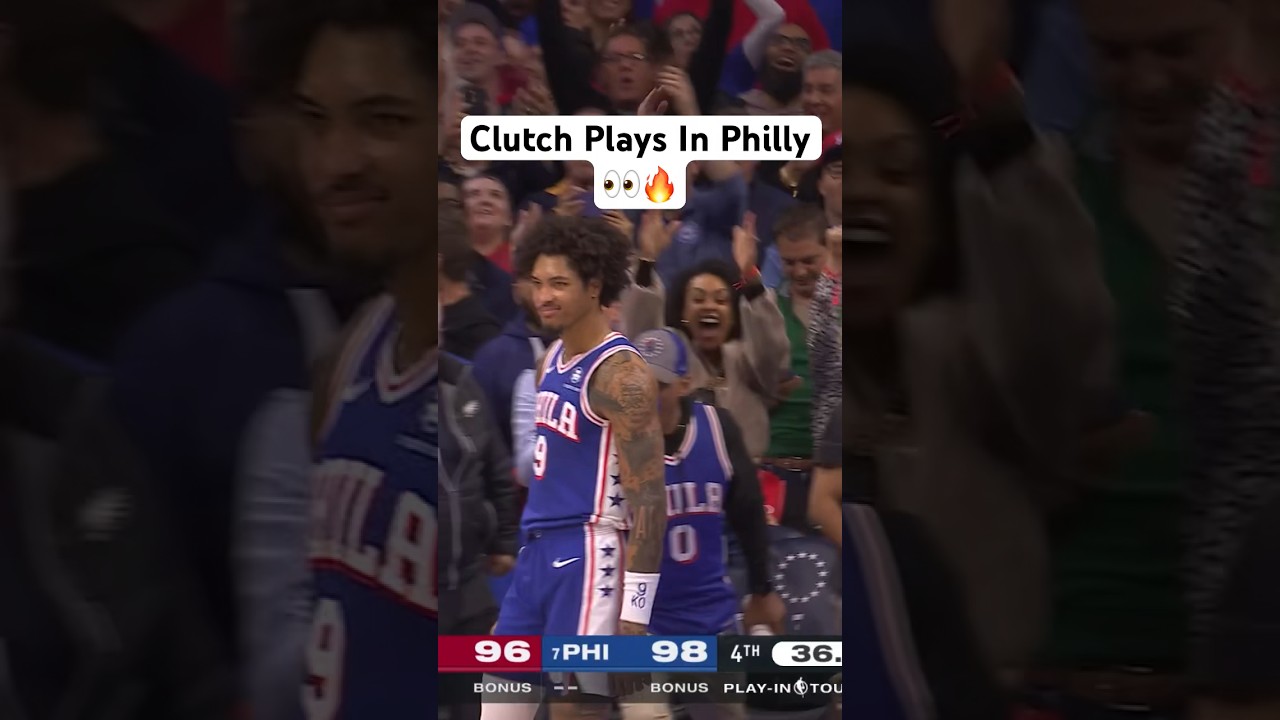 Kelly Oubre Jr. & Nick Batum Deliver Game-Winning Plays! 🏀 | Sixers Fan Reactions | #SoFiPlayIn