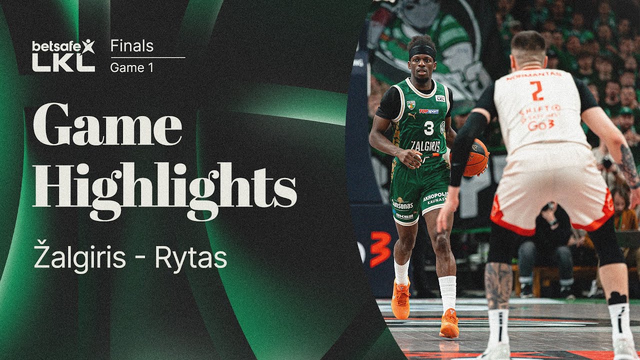 Žalgiris vs Rytas | Exciting Lithuanian League Finals Action 🏀 | 2025.06.12
