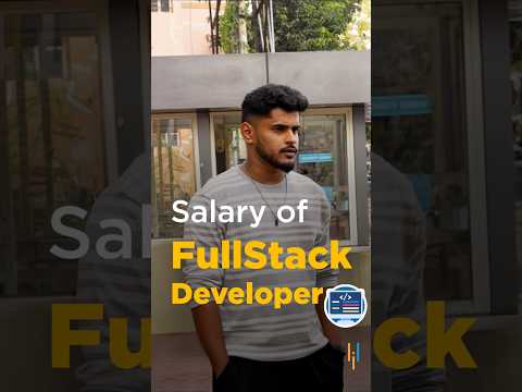 🔥Salary of Full Stack Developer #shorts #simplilearn