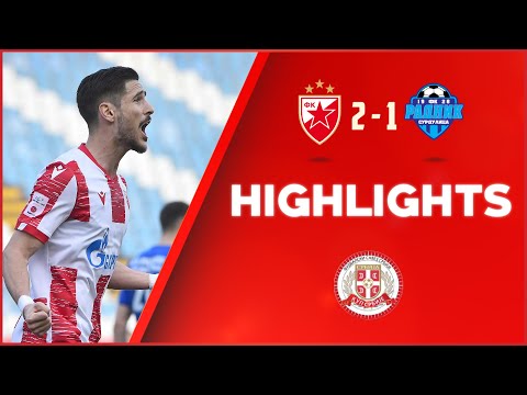 Crvena zvezda - Radnik 2:1, highlights