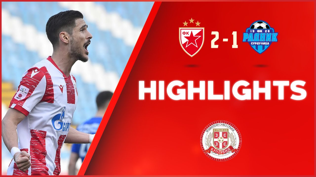 Crvena zvezda vs Radnik: Exciting 2-1 Victory Highlights ⚽
