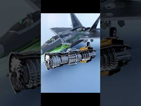 F-22 Raptor Engine Explained! #f22raptor #aviationengineering
