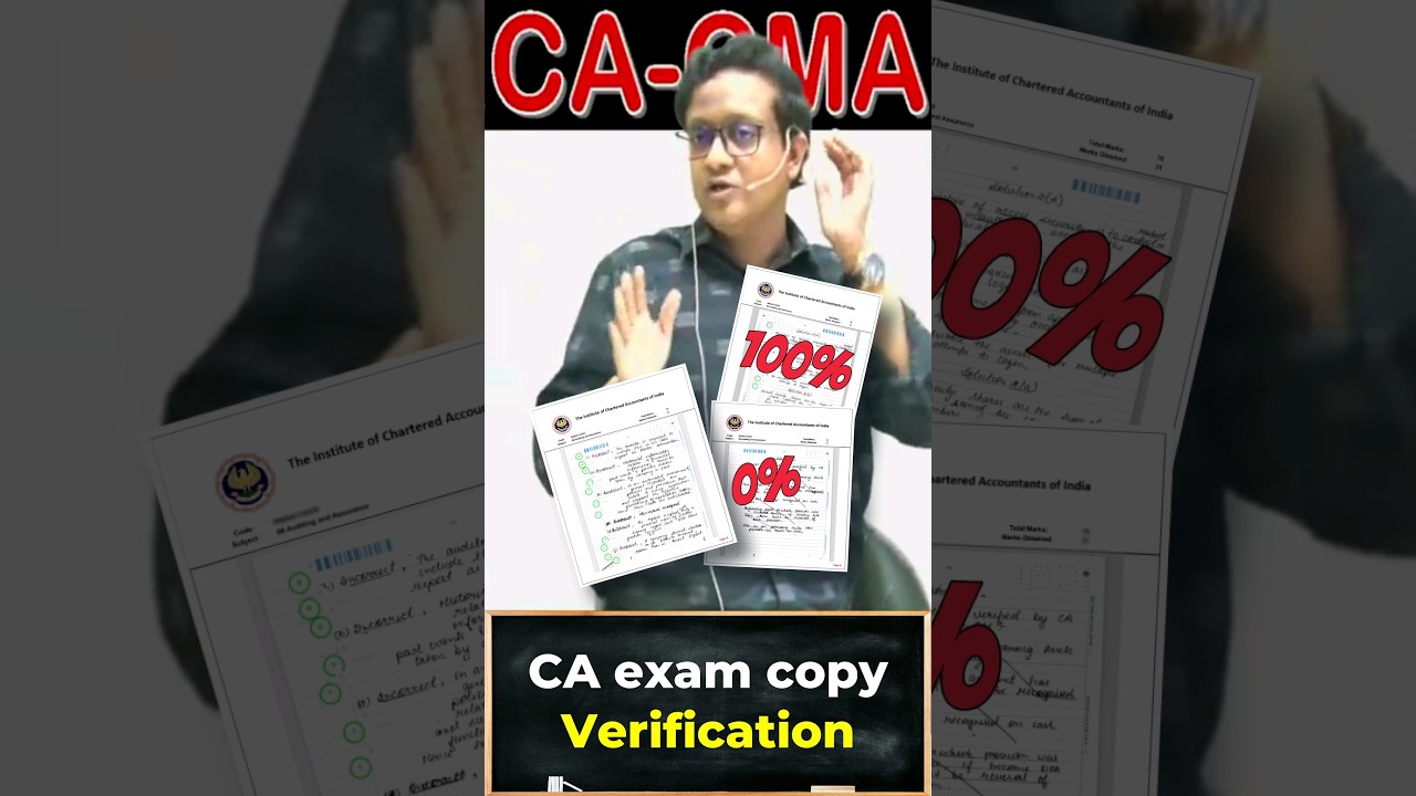 ICAI Exam Copy Verification Tips & Insights 📝