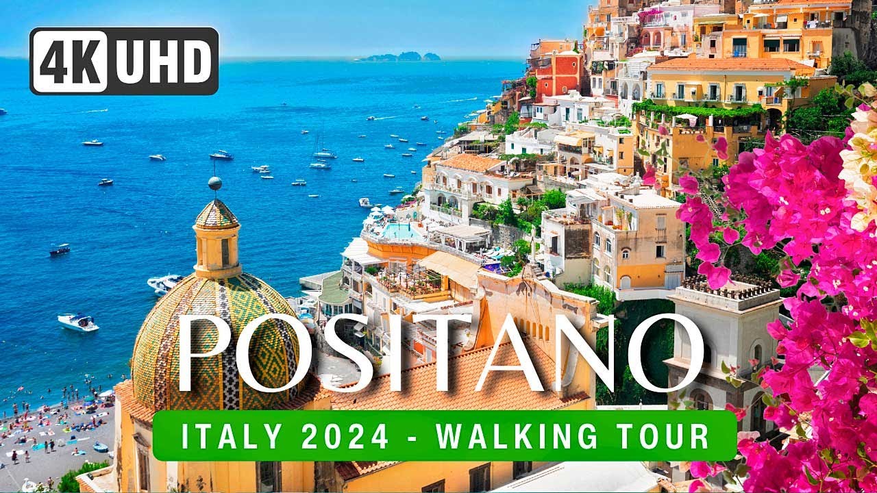 Positano Walking Tour 4K 🇮🇹 | Italy 2024