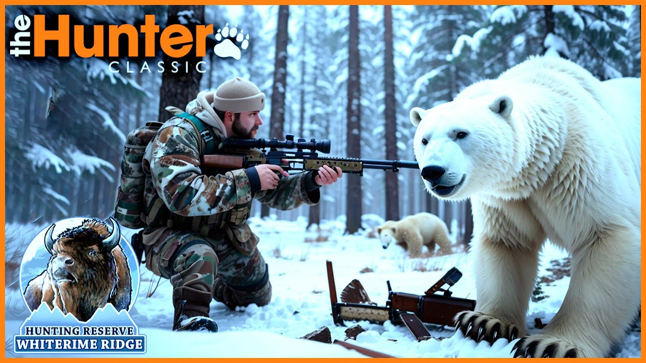 Caçada ao Urso Polar em The Hunter Classic 🐻