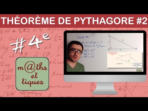 Calculer une longueur avec le théorème de Pythagore