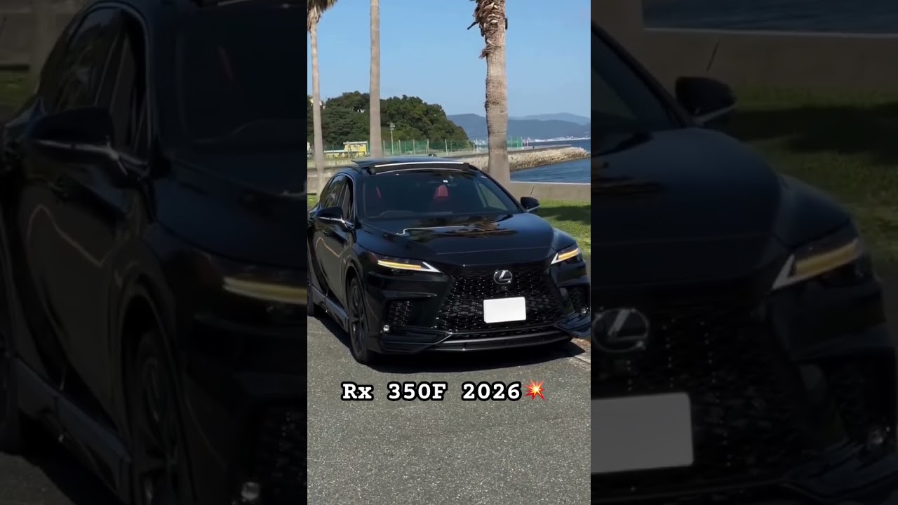 Lexus RX350F Black Edition 2026 🚗
