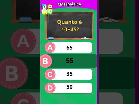 Quiz de Matemática - Teste suas habilidades! #quiz #matemática