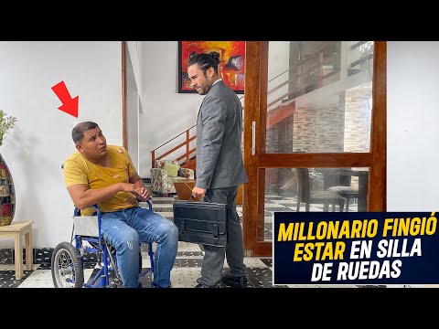 Millonario fingió estar en silla de ruedas para poner a prueba a su futuro gerente