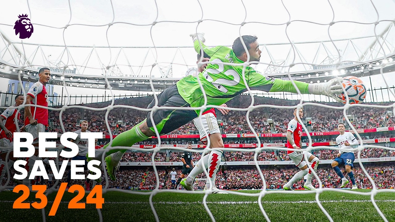 Top Saves by Premier League Goalkeepers 2023/24 🧤