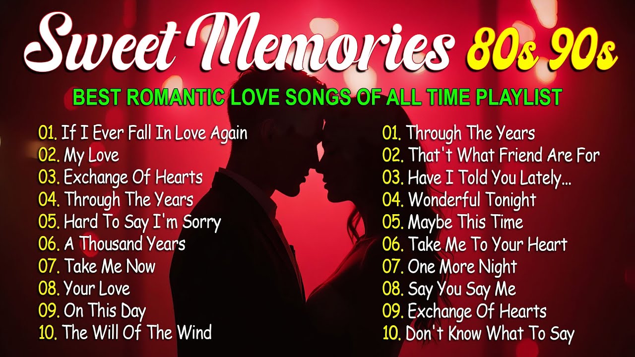 80s & 90s Love Songs 🎶 Oldies & Classics