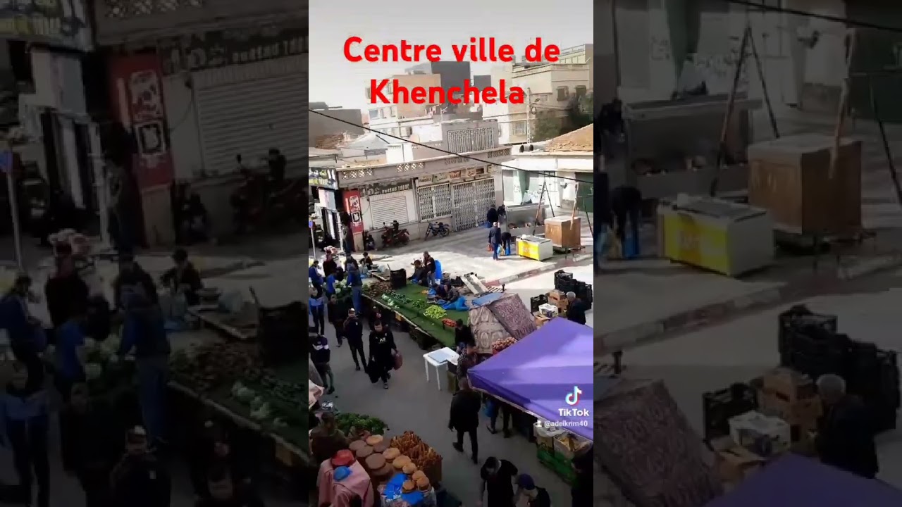 Marché d'Al-Sawafa, le plus ancien de Khenchela 🏛️