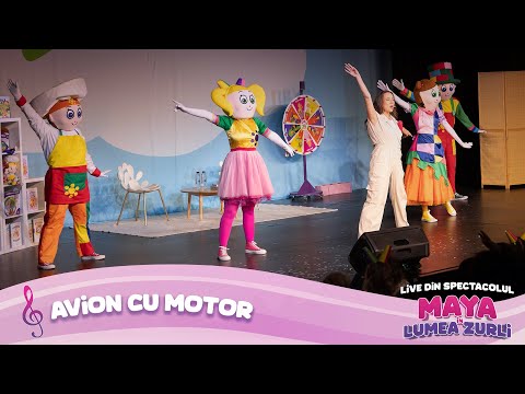 GaČca Zurli - Avion cu motor | CĆ¢ntece pentru copii LIVE din spectacolul āMaya Ć®n lumea Zurliā