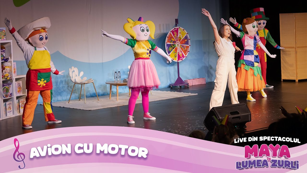 Gașca Zurli - Avion cu motor | Cântec LIVE pentru copii ✈️