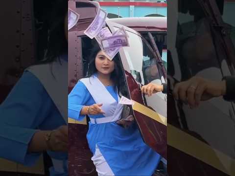 হেলিকপ্টার থেকে টাকা ছিটাচ্ছে সাথী! 😱🔥 | Prank King | Saila Sathy | #schoolgangs3