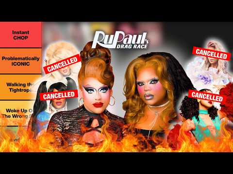 Ranking The MOST PROBLEMATIC QUEENS from RuPaul's Drag Race (feat. Kandy Muse!)