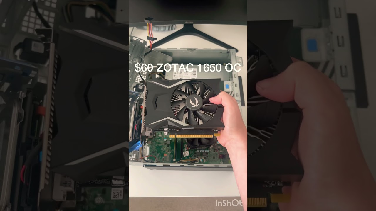 Laptop to Dell OptiPlex 3040 & ZOTAC GTX 1650 Upgrade