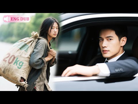 Poor girl carries 20kg of luggage on the road, the billionaire CEO falls for her!💕💕#film #drama