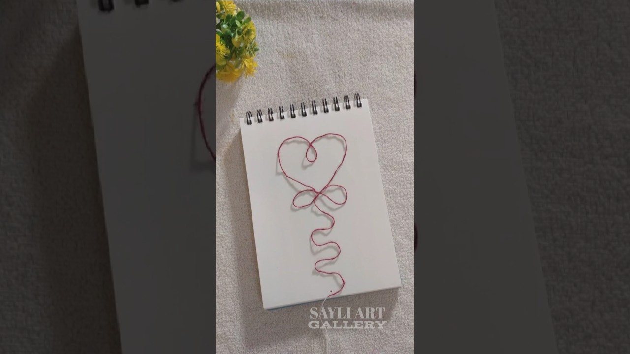 Satisfying Thread Art Creation | Short Video
