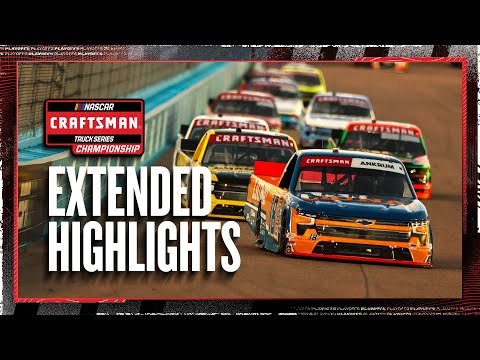 SEVEN-Wide Overtime Restart Determines Truck Champion | 2025 NASCAR Truck Extended Highlights