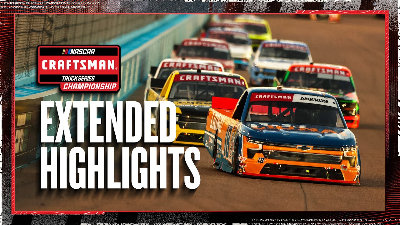 Thrilling 2025 NASCAR Truck Series Overtime Finish 🏁 | Phoenix Race Highlights