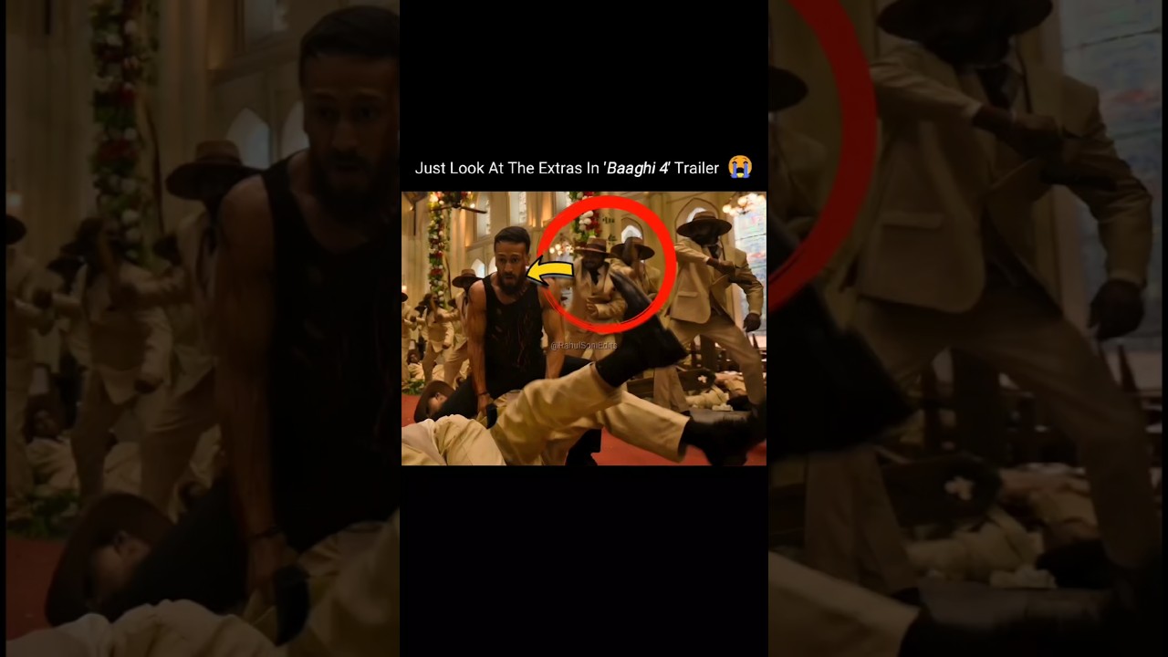 Baaghi 4 Trailer's Funny Mistake 😅