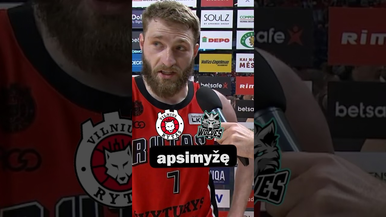 Radzevičius Comments on Rivals Ahead of Betsafe-LKL Match 🏀